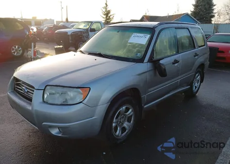2007 Subaru Forester 2.5X z USA, uszkodzony, nr VIN JF1SG63657H727496